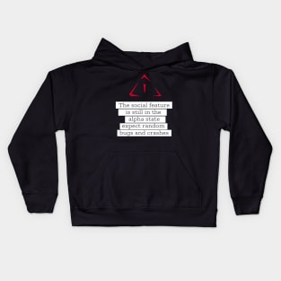 Alpha feature Kids Hoodie